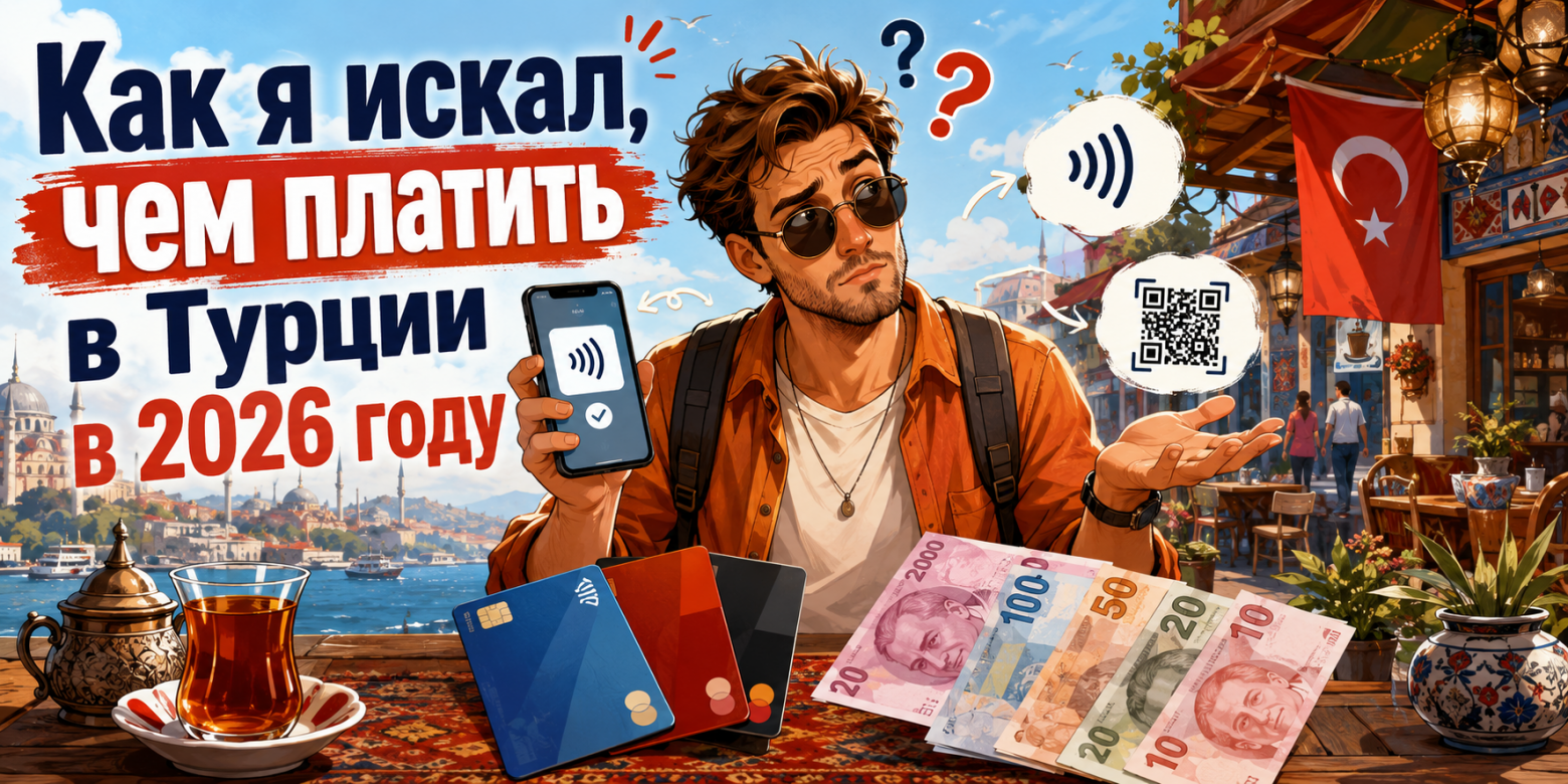 kak ya iskal chem platit v turcii v 2026 godu moi put ot nalichnyh do zarubejnoi virtualnoi karty Как я искал, чем платить в Турции в 2026 году: мой путь от наличных до зарубежной виртуальной карты